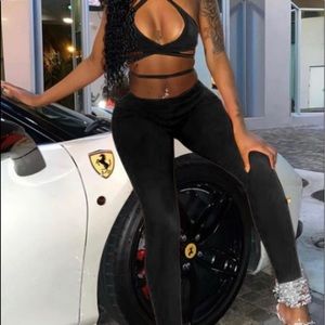 Bra top and legging piece